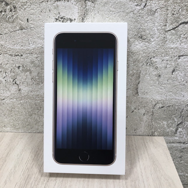 国内版SIMフリー iPhoneSE3 64GB スターライト MMYD3J/A