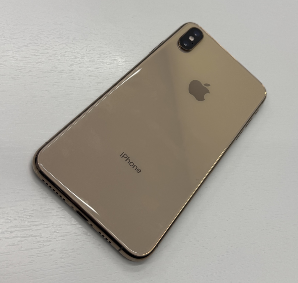 SIMロック解除(docomo) iPhoneXsMax 64GB ゴールド MT6T2J/A