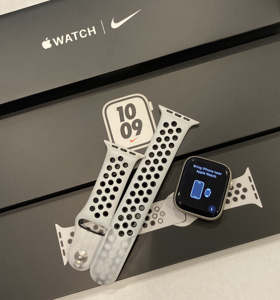 Apple Watch series7 Nike+ 45㎜ GPSモデル MKNA3J/A