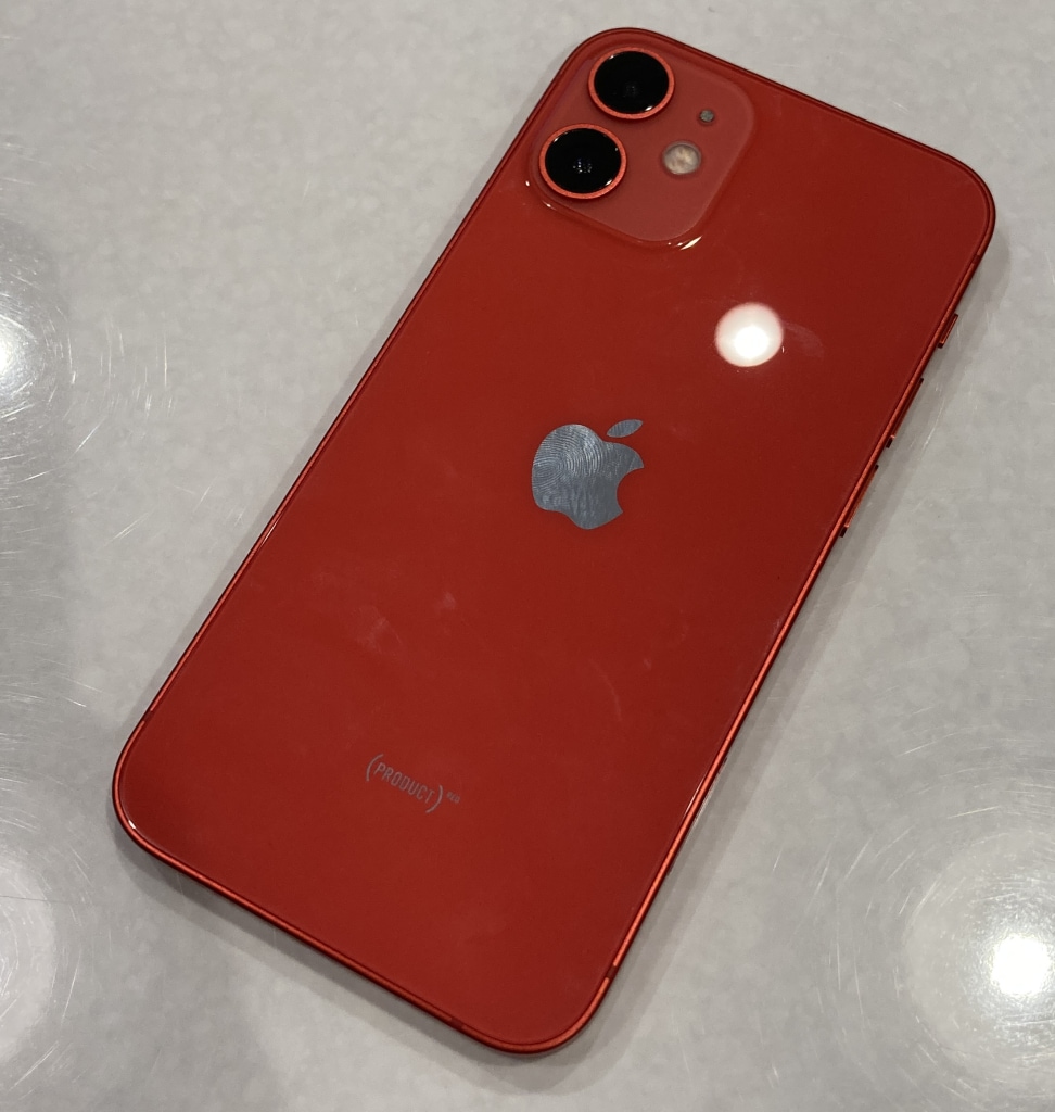 SIMロック解除(au) iPhone12mini 256GB (PRODUCT)RED MGDU3J/A