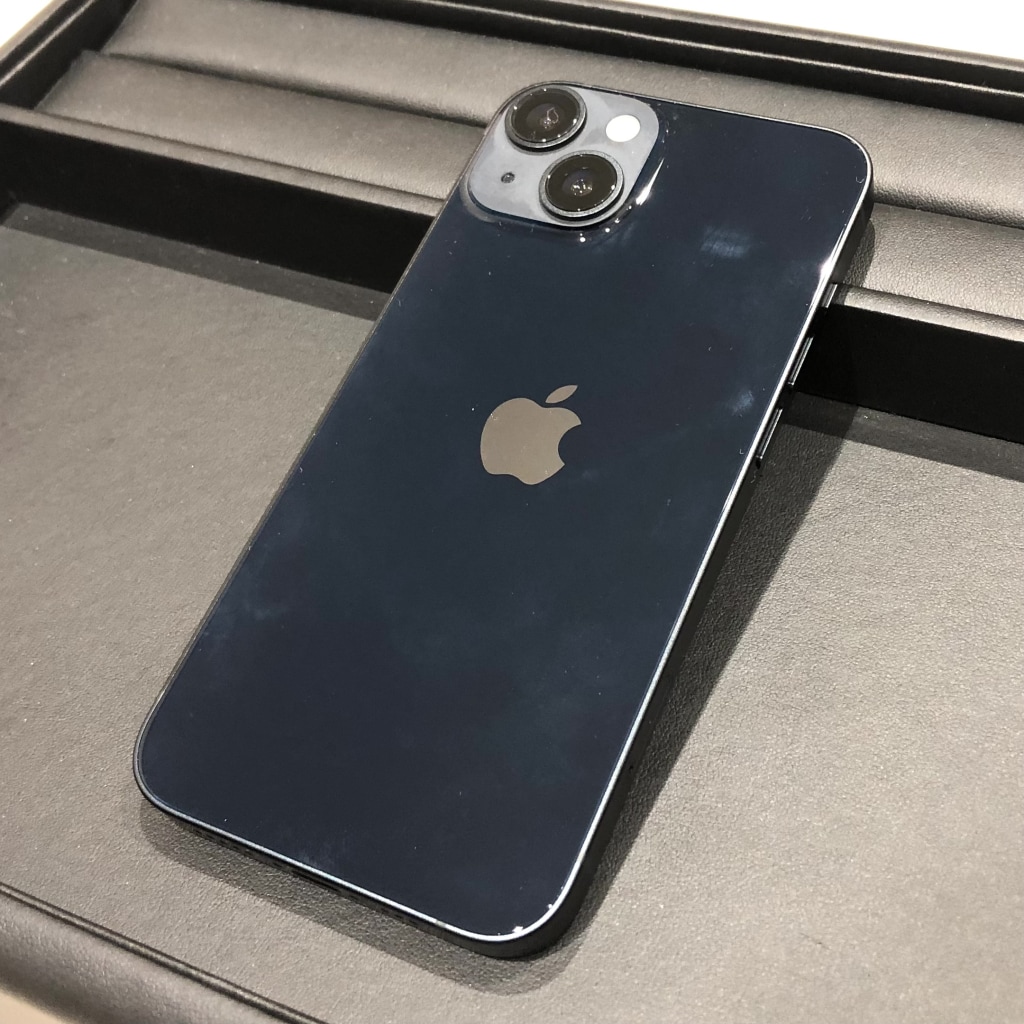SIMロック解除(au) iPhone 14 128GB ミッドナイト MPUD3J/A