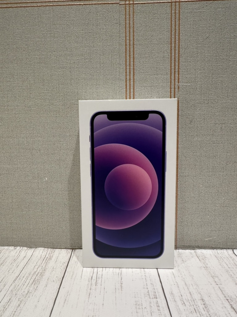 SIMロック解除(au) iPhone12mini 64GB パープル MJQC3J/A