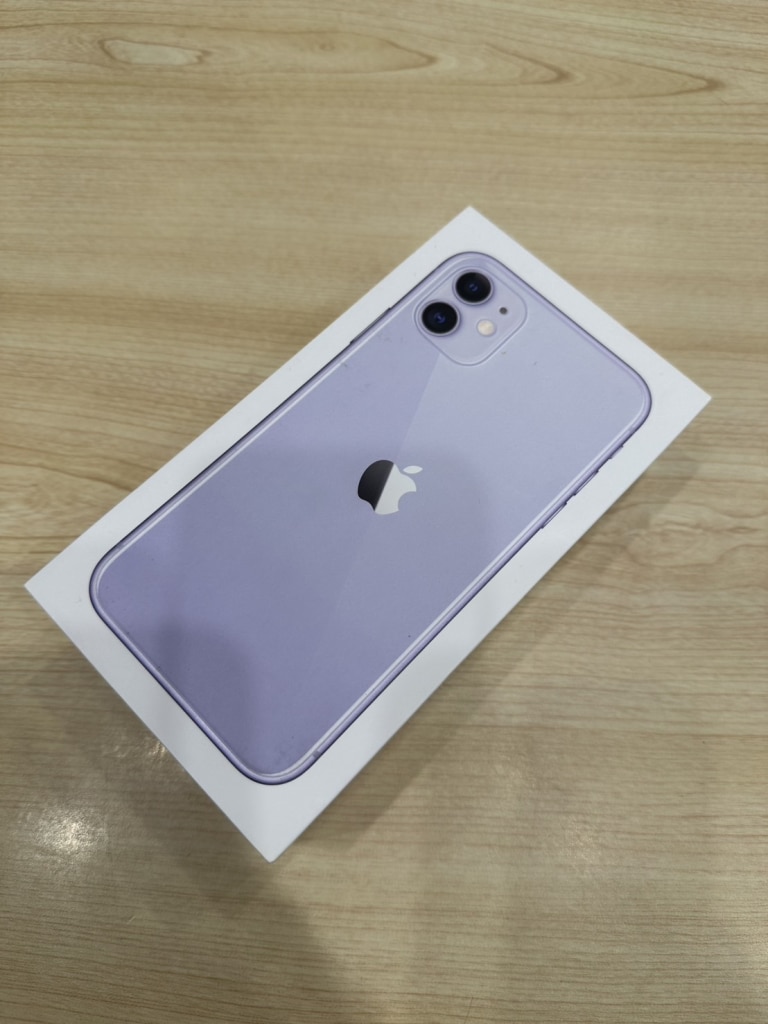 SIMロック解除(Softbank)iPhone11 64GB パープル MWLX2J/A