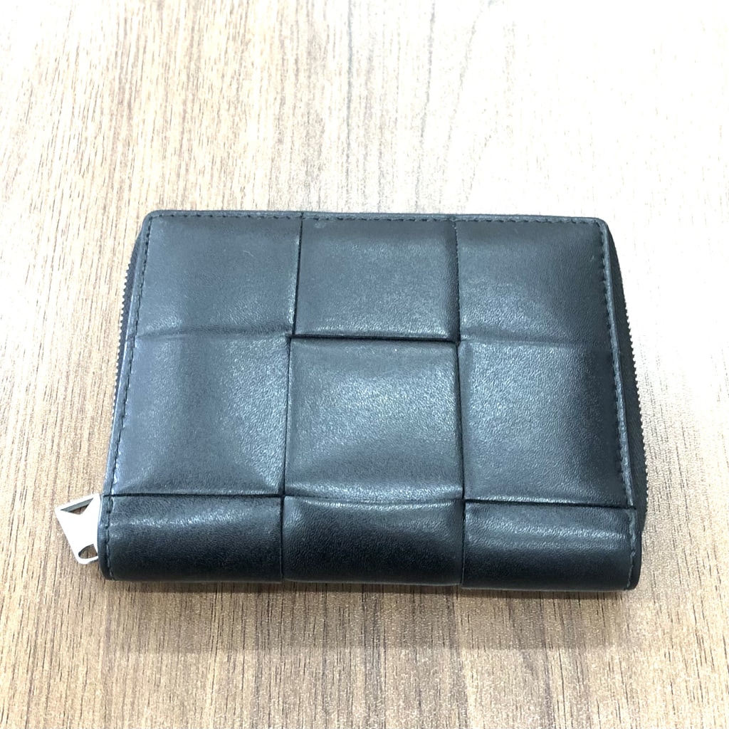 ボッテガヴェネタ マキシイントレチャート ミニ財布 750252