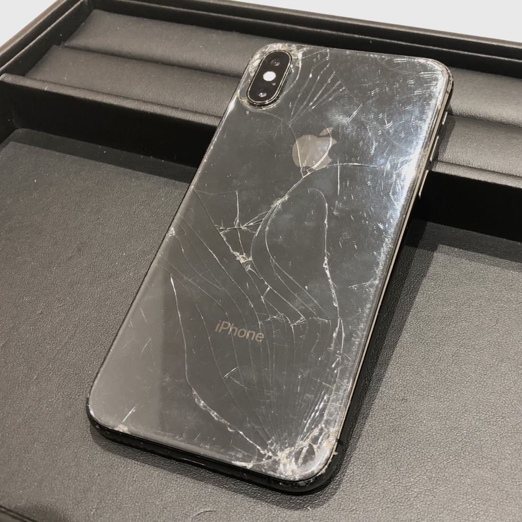 SIMロック解除(au) iPhoneXS256GB スペースグレイ NTE02J/A