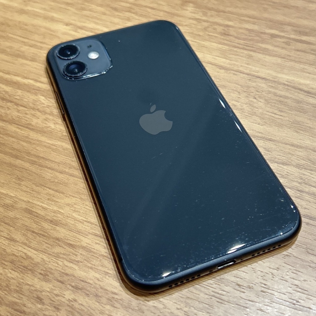 SIMロック解除(softbank) iPhone11 64GB ブラック NWLT2J/A