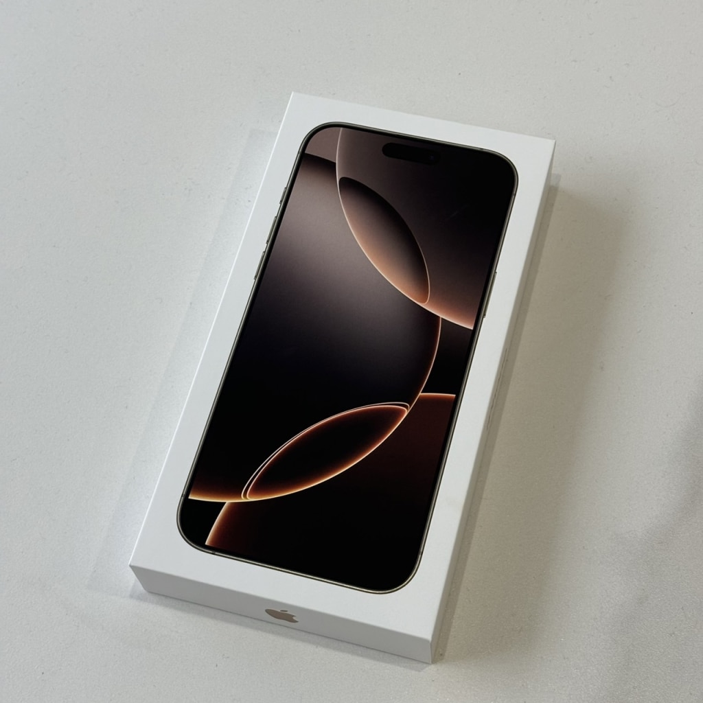 国内版SIMフリー iPhone16Pro 256GB デザートチタニウム MYN23J/A