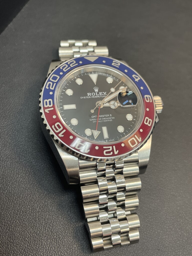 ロレックス GMTマスターⅡ ジュビリーブレス 126710BLRO