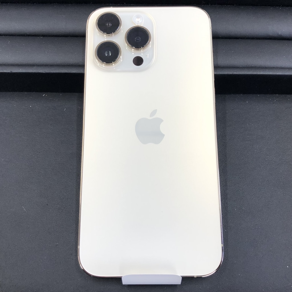 SIMロック解除(au) iPhone14ProMAX 256GB ゴールド NQ9D3J/A