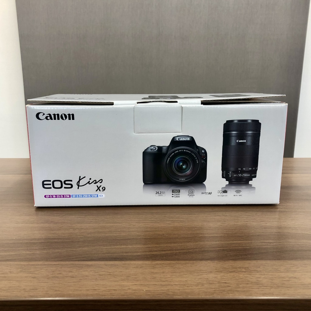 キャノン EOS Kiss X9 ダブルズームキット ブラック