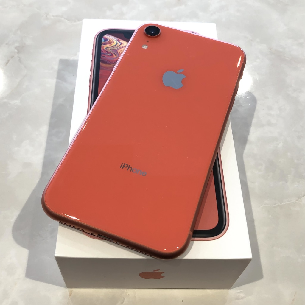SIMロック解除(docomo) iPhoneXR 128GB コーラル MT0T2J/A