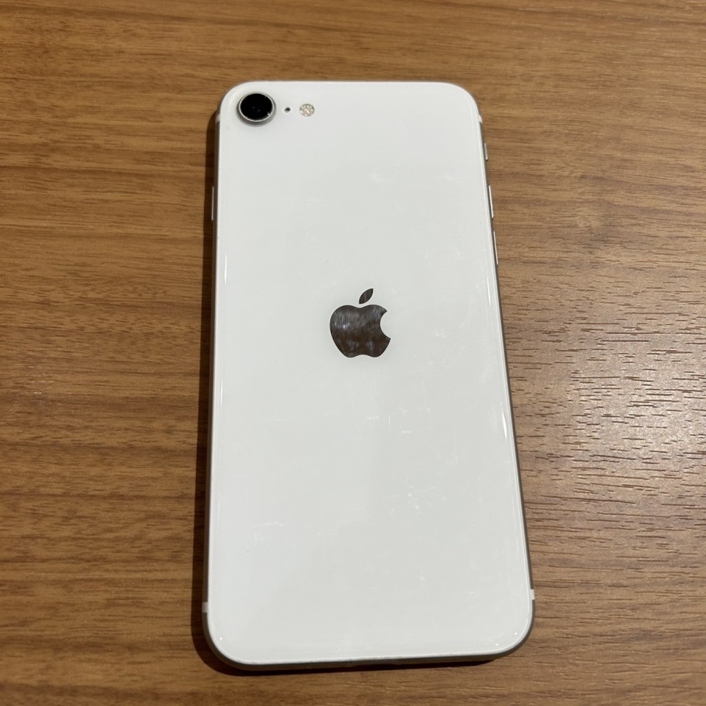 国内産SIMフリー iPhoneSE2 128GB ホワイト MXD12J/A