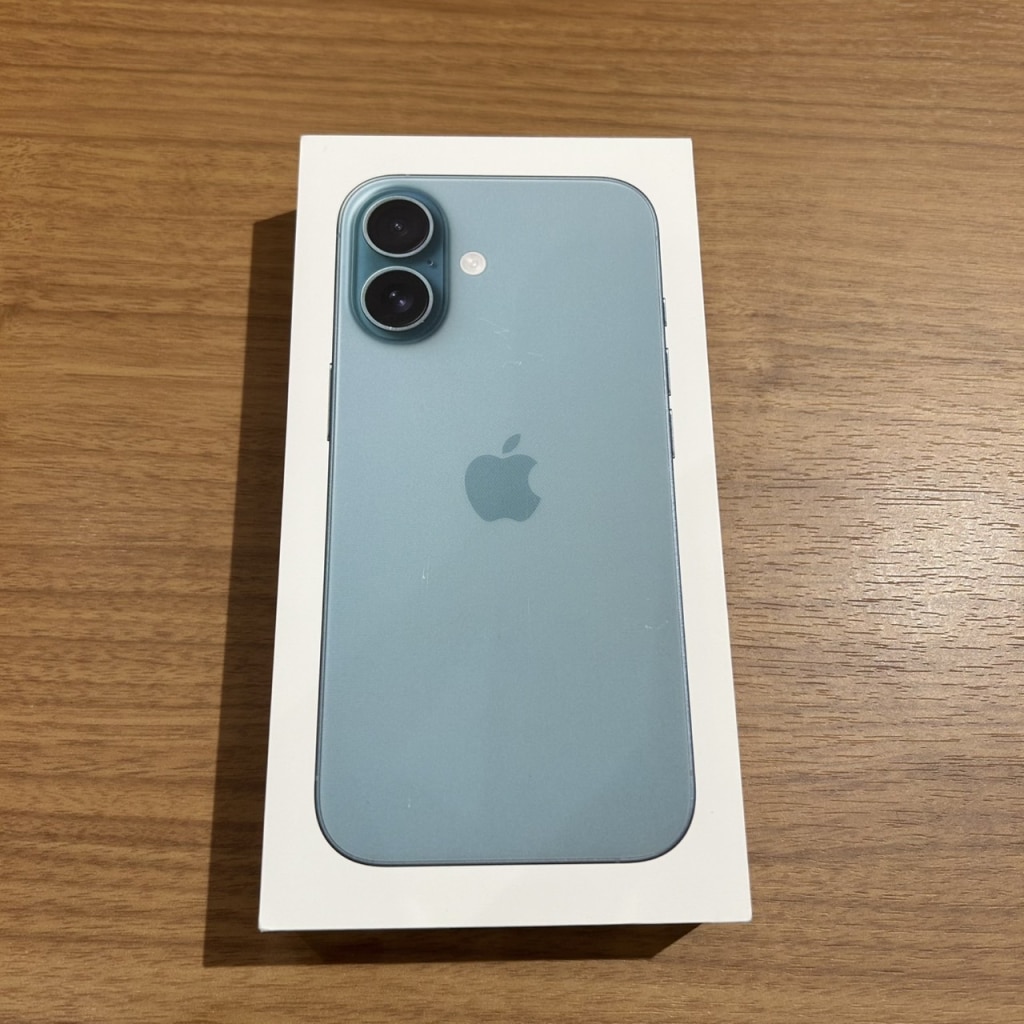 国内版SIMフリー iPhone16 128GB ティール MYDV3J/A