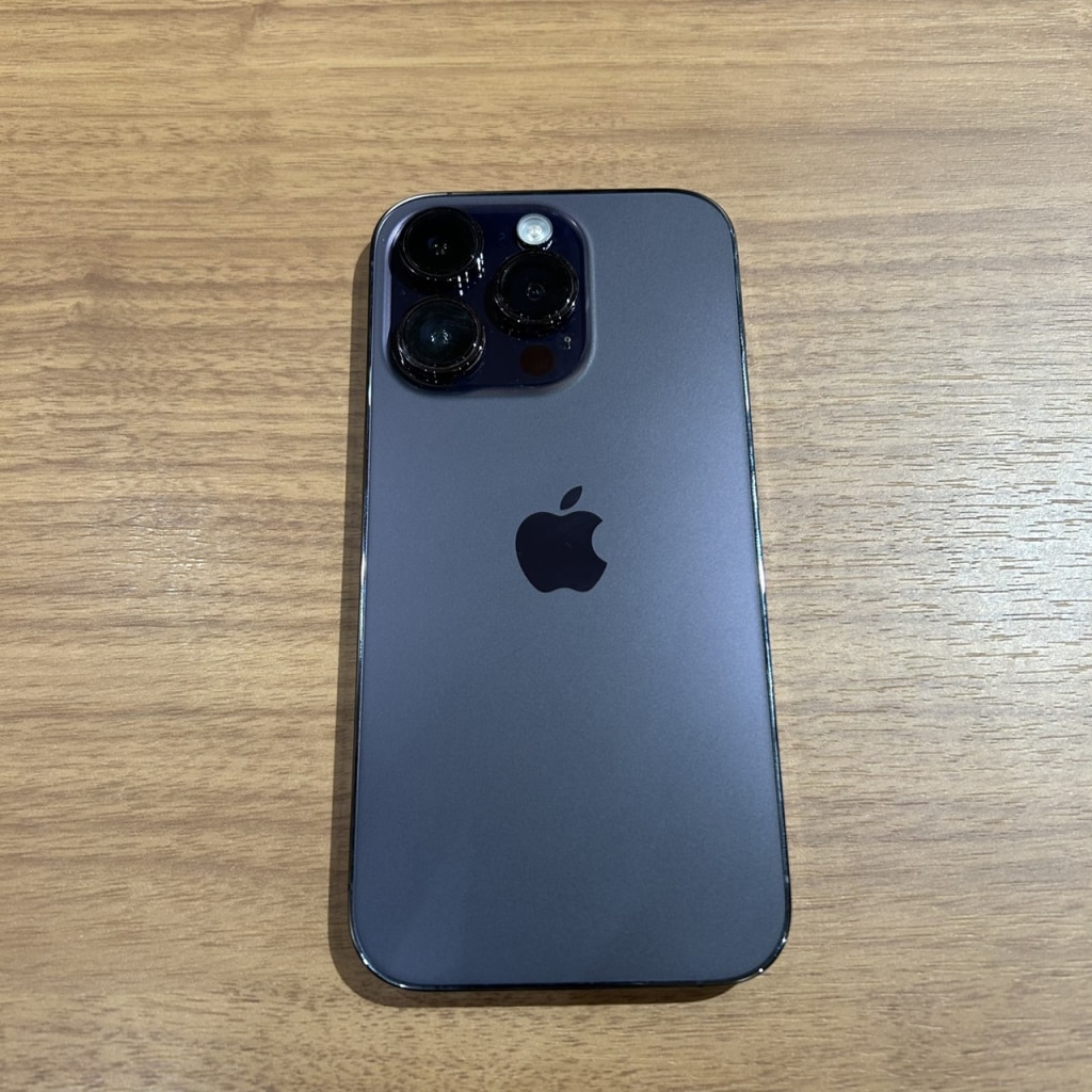 SIMロック解除(au) iPhone14Pro 256GB ディープパープル NQ1E3J/A