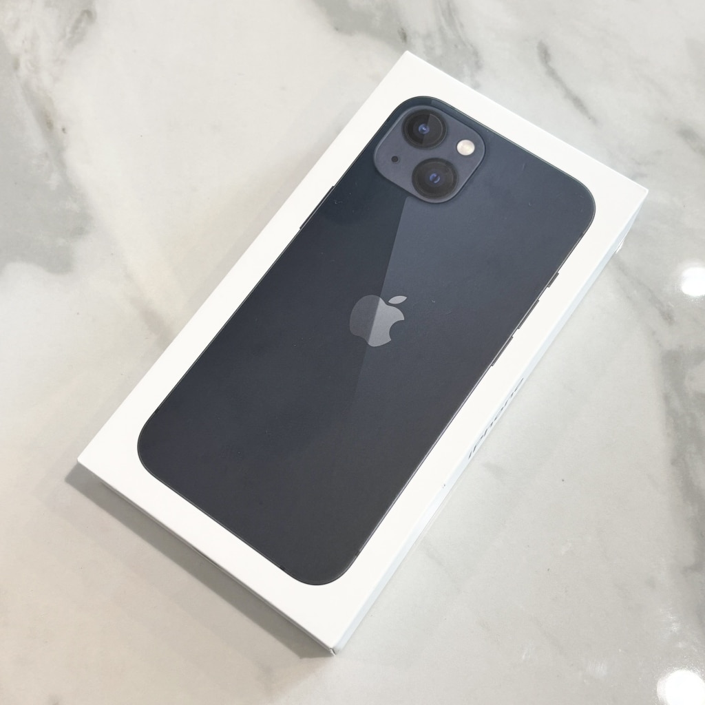 SIMロック解除 iPhone13 128GB ミッドナイト MLNC3J/A