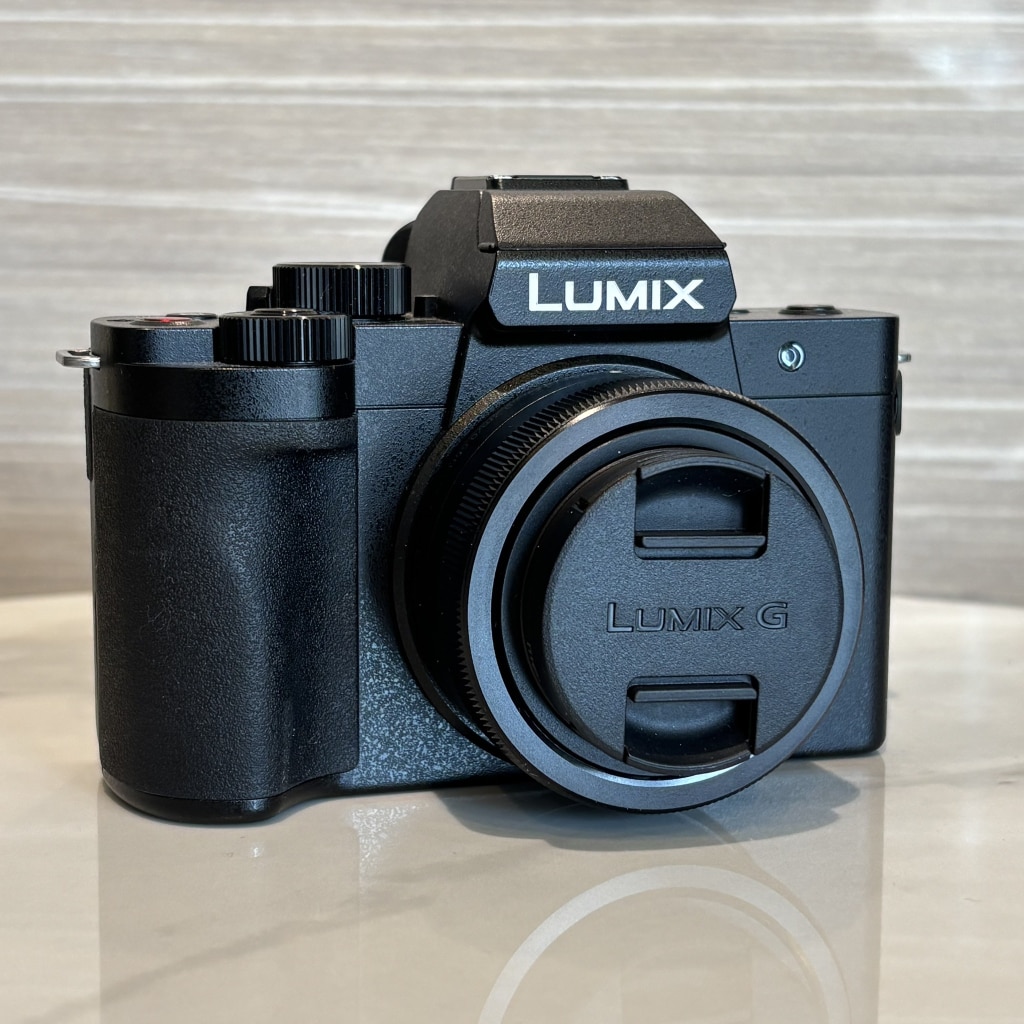 LUMIX ミラーレス一眼カメラ ブラック DC-G100D