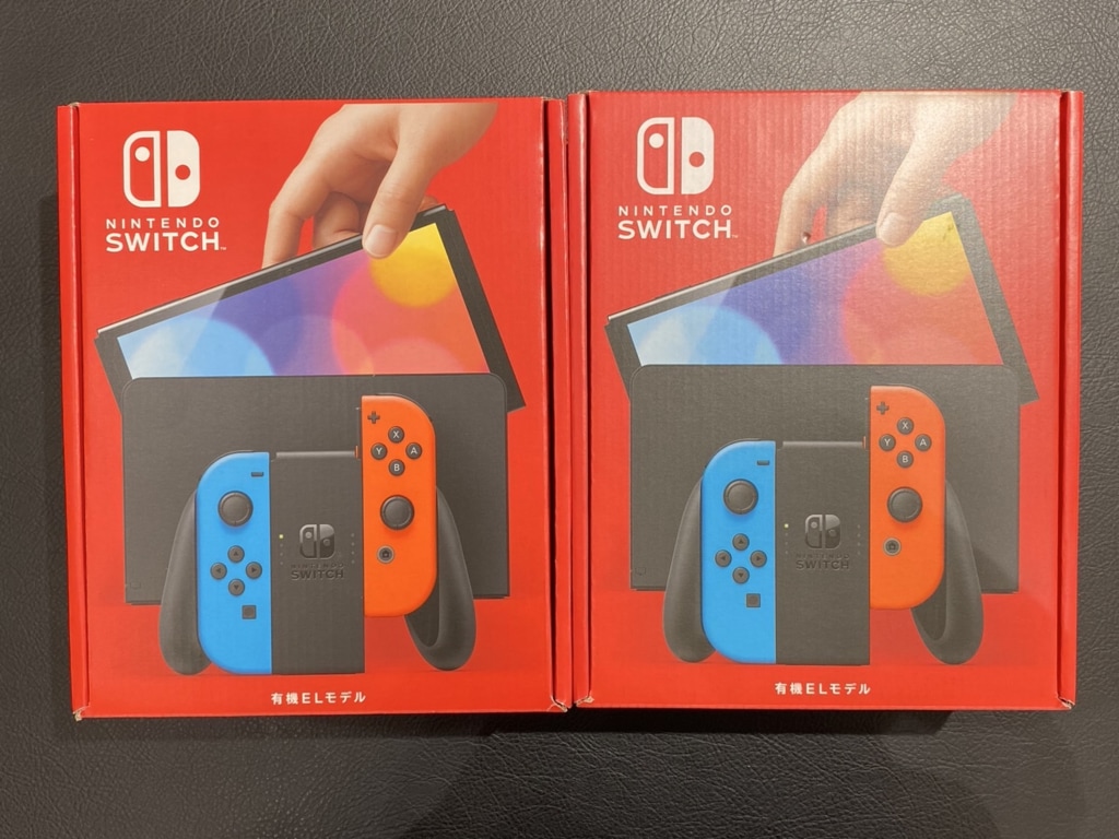 Nintendo Switch 有機ELモデル ネオンブルー・ネオンレッド HEG-001
