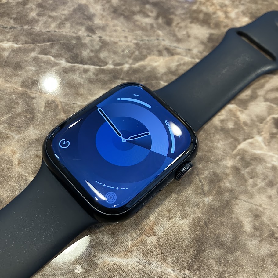 AppleWatch Series9 45mm Wi-Fi+Cellular ミッドナイト MRMD3J/A