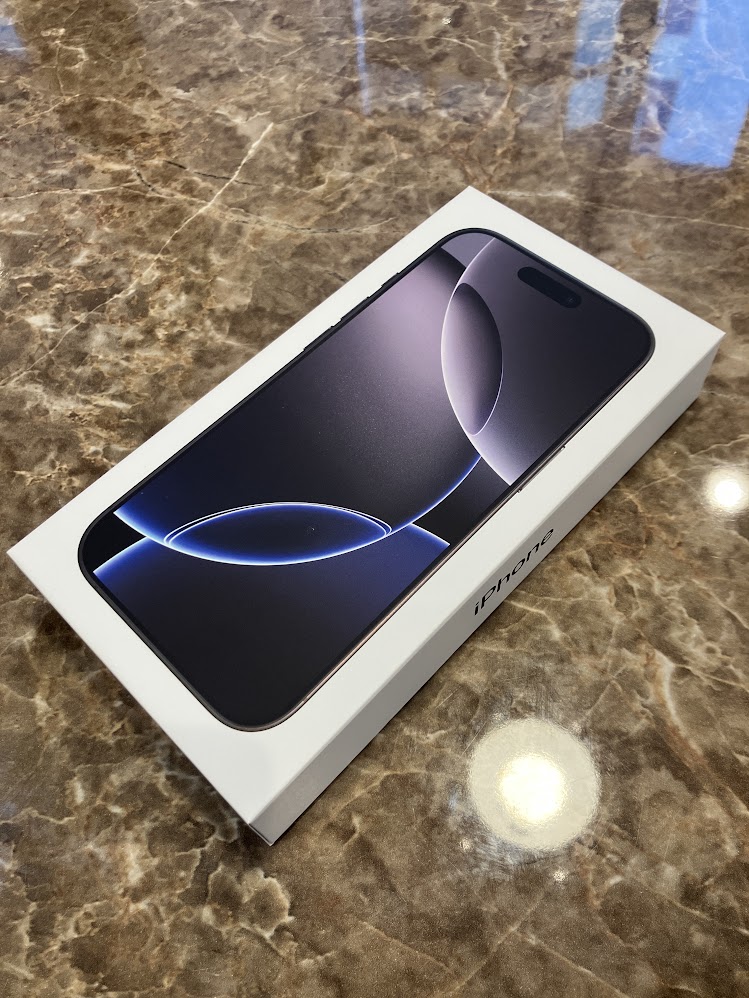 国内版SIMフリー iPhone16Pro 128GB ブラックチタニウム MYMV3J/A
