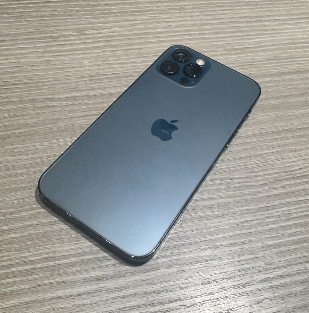 SIMロック解除(au) iPhone12Pro 128GB パシフィックブルー MGM83J/A