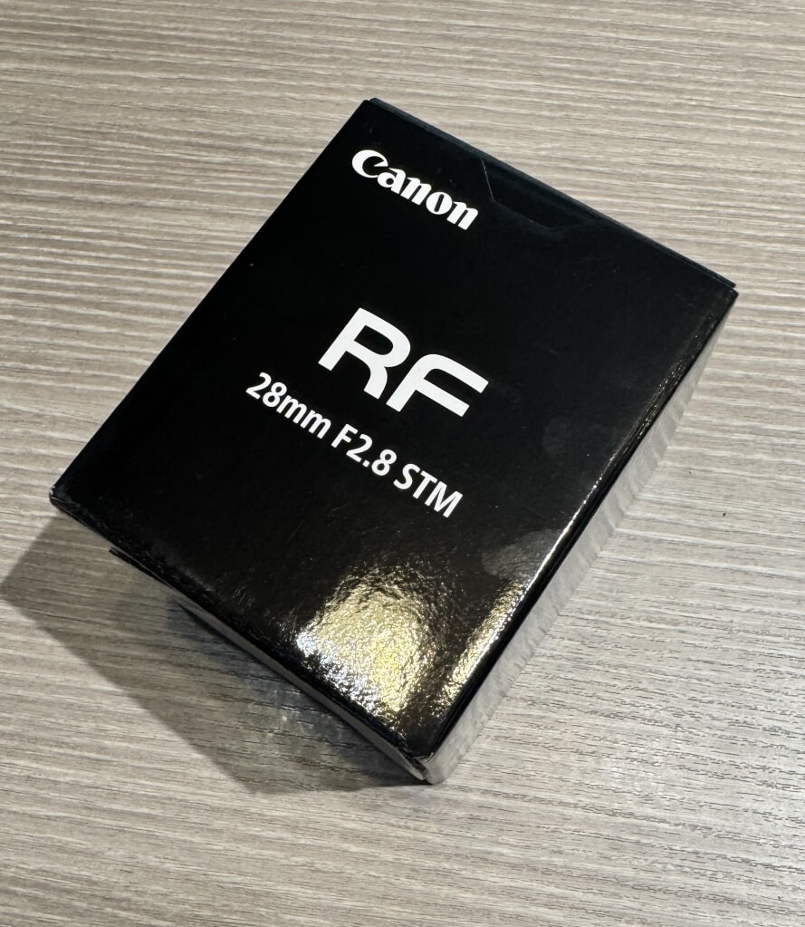キャノン RF28mm F2.8 STM