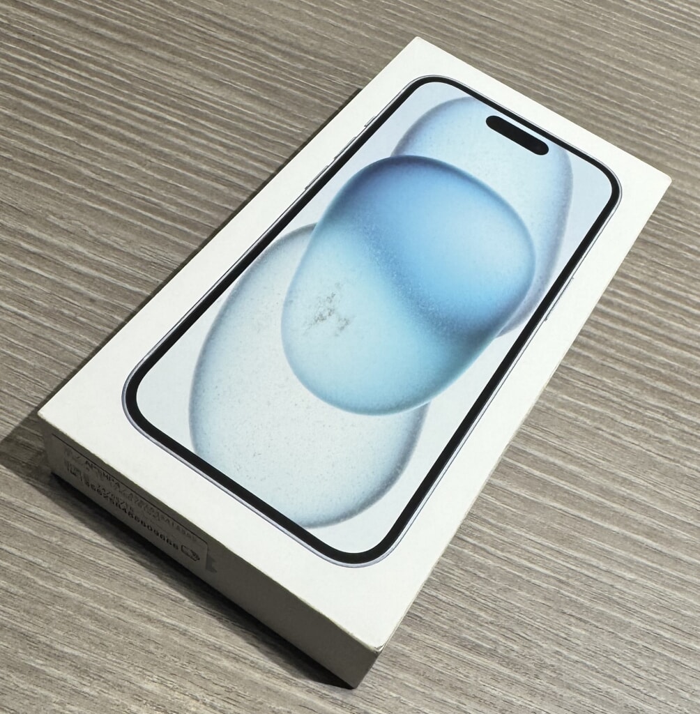 SIMロック解除(Softbank) iPhone15 128GB ブルー MTML3J/A