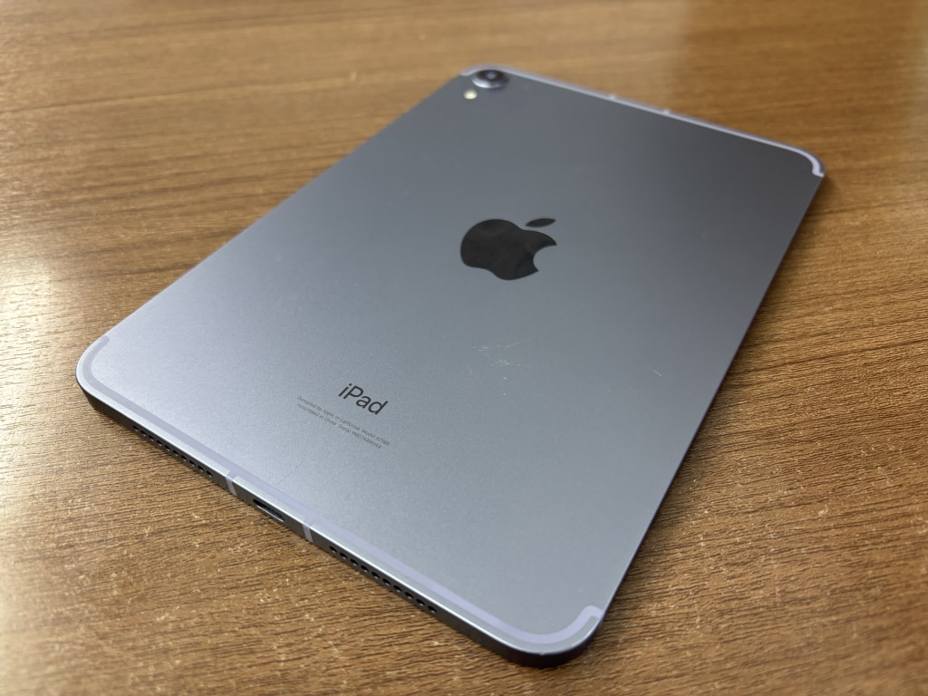 SIMロック解除(au)iPad mini(第6世代/2021) Cellular 64GB パープル MK8E3J/A