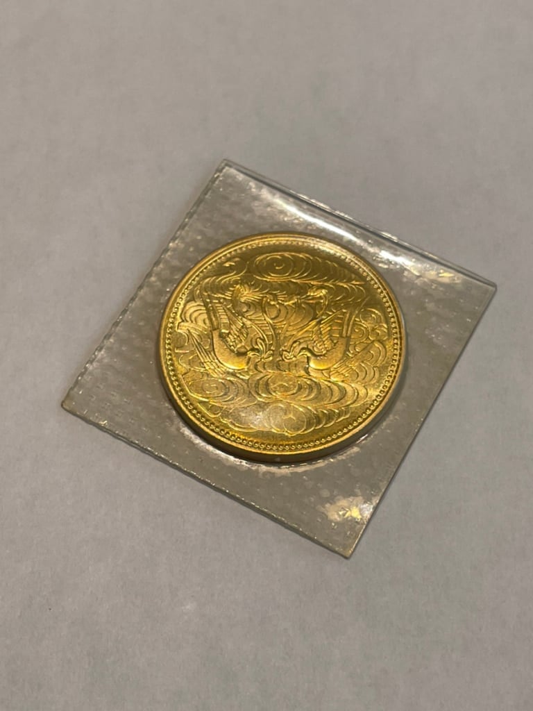 天皇陛下御在位60年記念 10万円金貨 20g