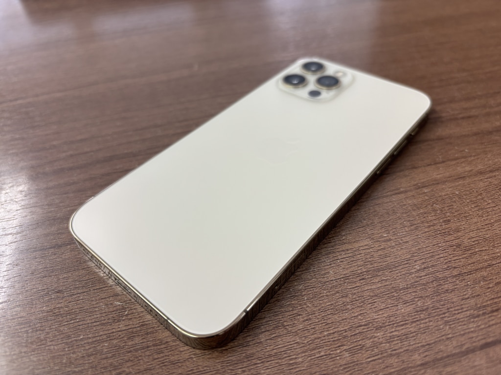SIMロック解除(au)iPhone12Pro 128GB ゴールド MGM73J/A
