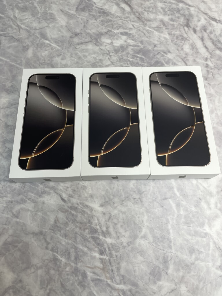 国内版SIMフリー iPhone16Pro 128GB ナチュラルチタニウム MYMY3J/A