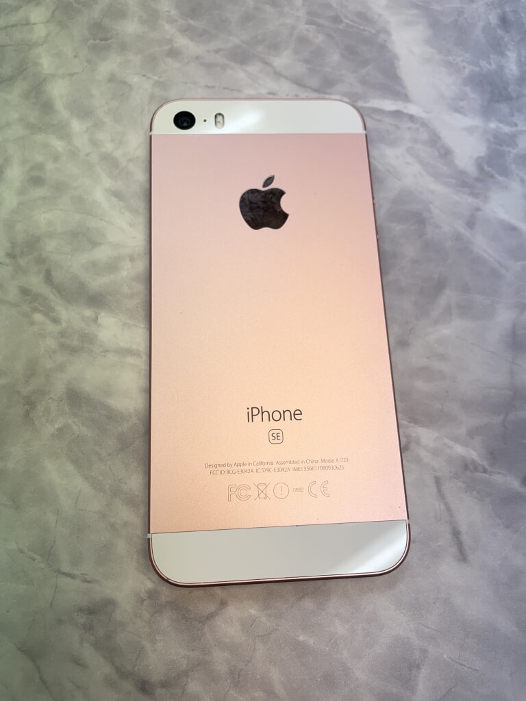 Softbank/SIMロック解除済み iPhoneSE 32GB ローズゴールド MP852J/A