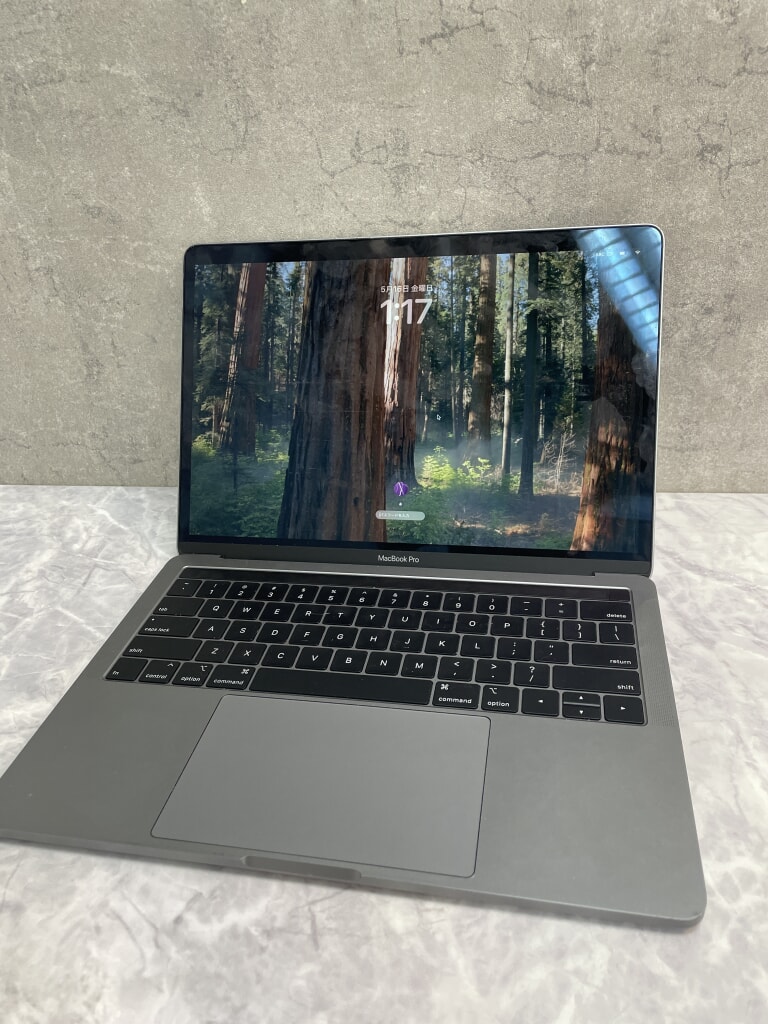 Apple MacBookPro 13-inch 2018 Four Thunderbolt 3 Ports 2TB スペースグレイ A1989