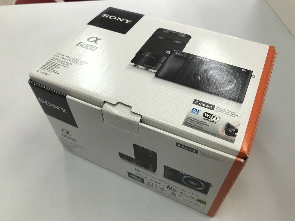 ソニー α6000 ダブルズームレンズキット ブラック ILCE-6000Y
