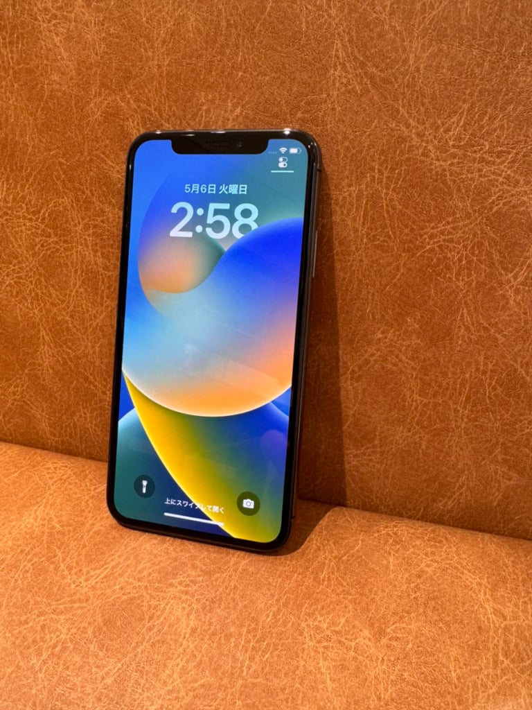 iPhoneX 256GB スペースグレイ MQC12J/A