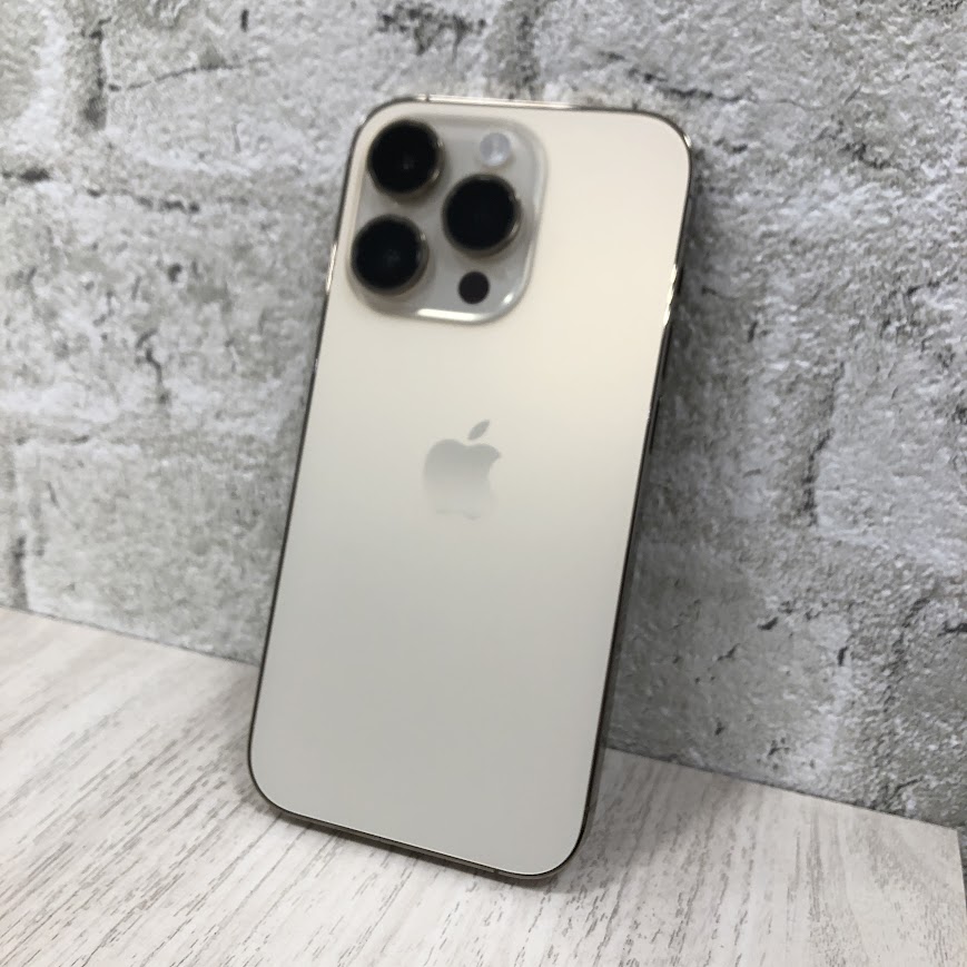 SIMロック解除(docomo) iPhone14Pro 128GB ゴールド MQ073J/A