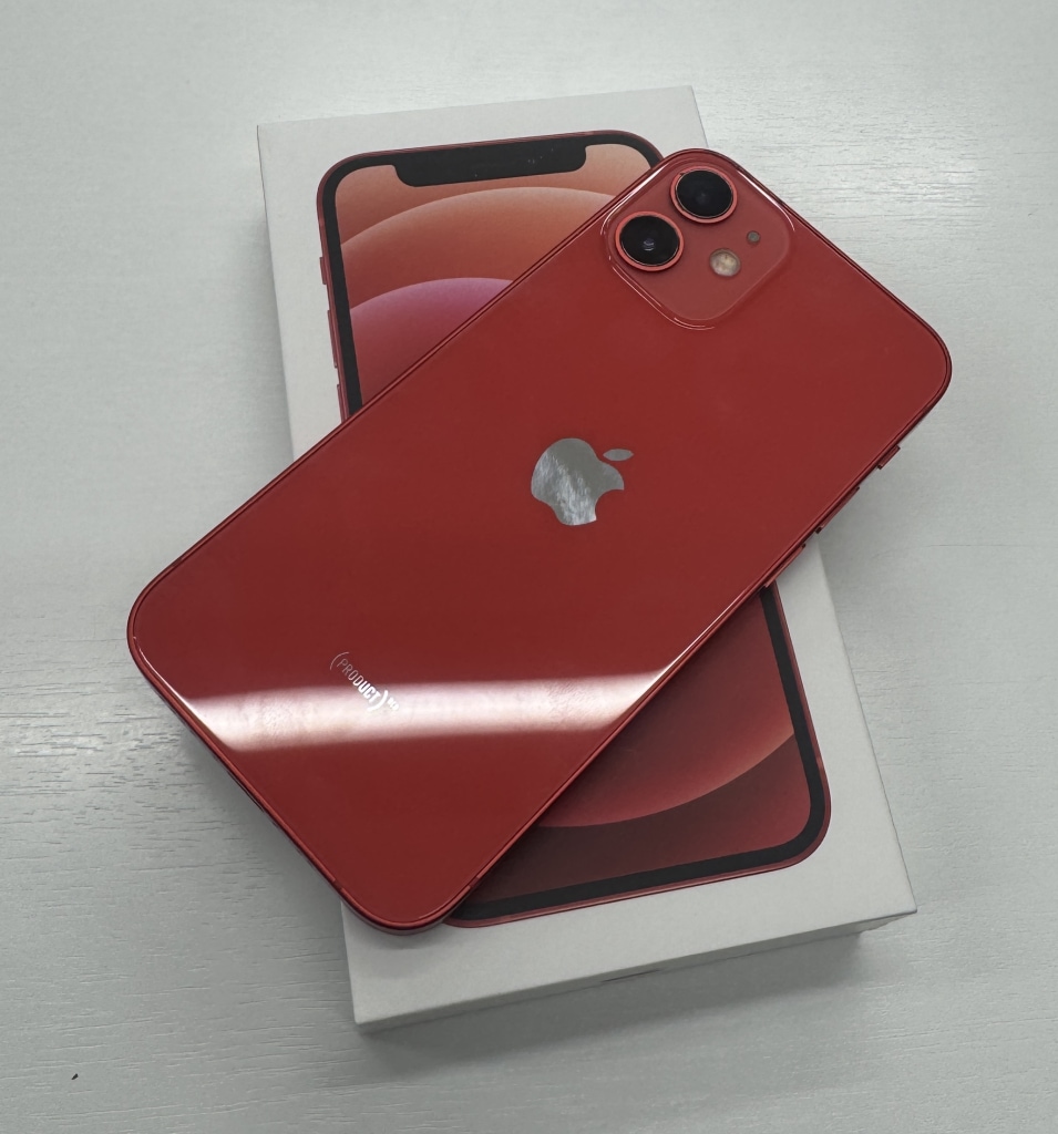 SIMロック解除(Softbank) iPhone12mini 64GB レッド MGAE3J/A