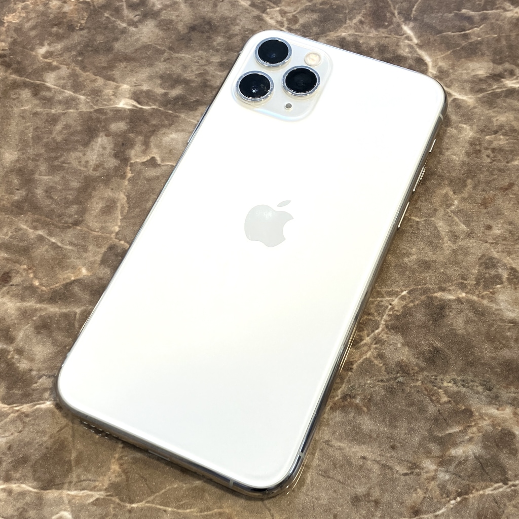 Softbank/SIMロック解除 iPhone11Pro 64GB シルバー MWC32J/A
