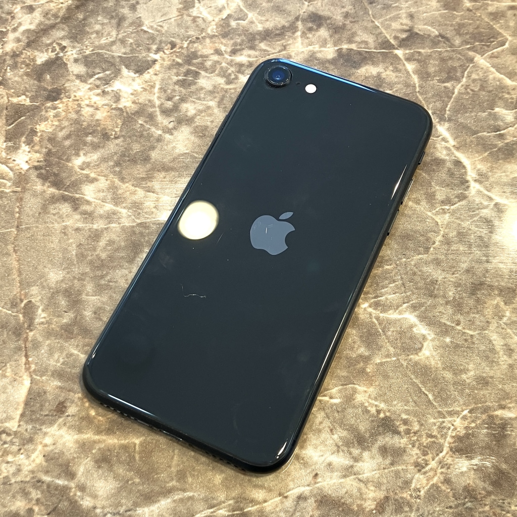 docomo/SIMロック解除 iPhoneSE2 128GB ブラック MXD02J/A
