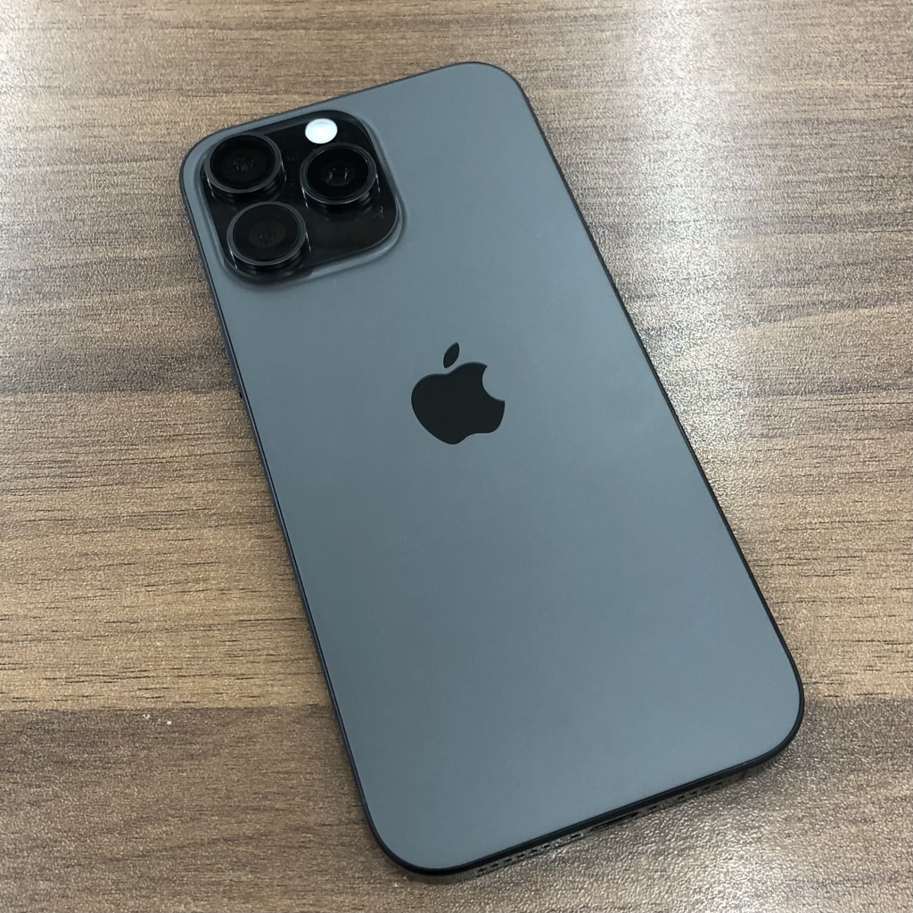 国内版SIMフリー iPhone16ProMAX 256GB ブラックチタニウム MYWG3J/A