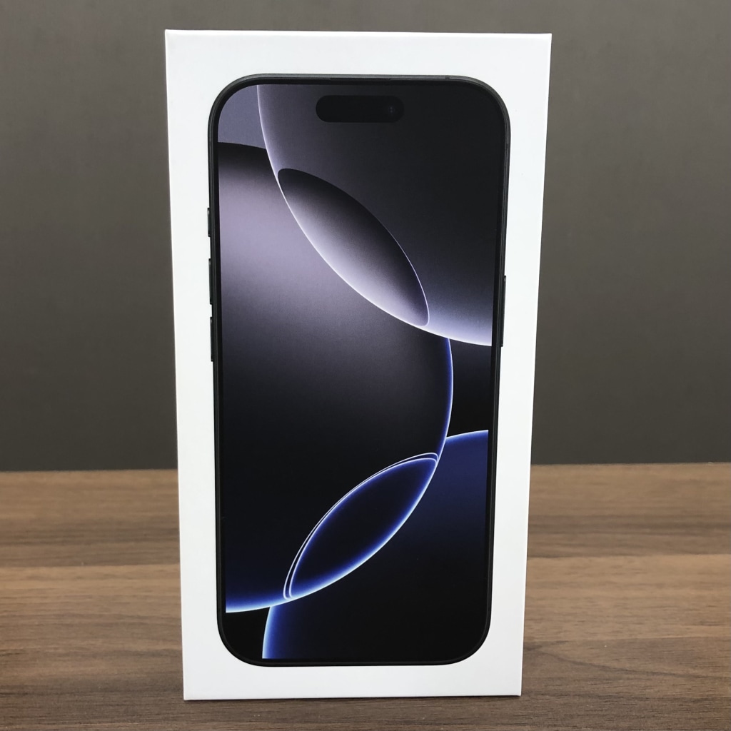 国内版SIMフリー iPhone16Pro 128GB ブラックチタニウム MYMV3J/A