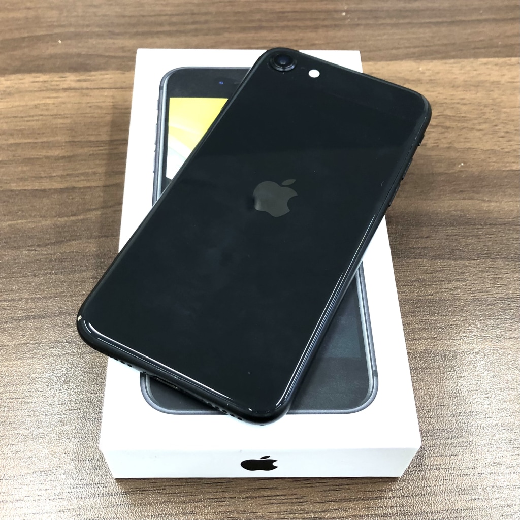 SIMロック解除(au) iPhoneSE2 64GB ブラック MHGP3J/A