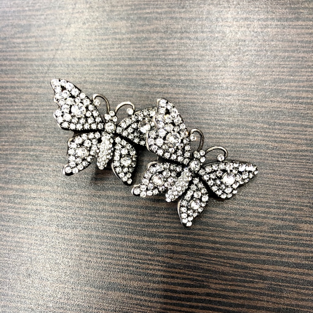 グッチ バタフライ ピアス