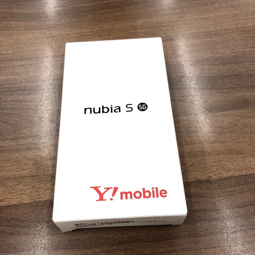 SIMフリー(Ymobile) nubia S 5G A403ZT
