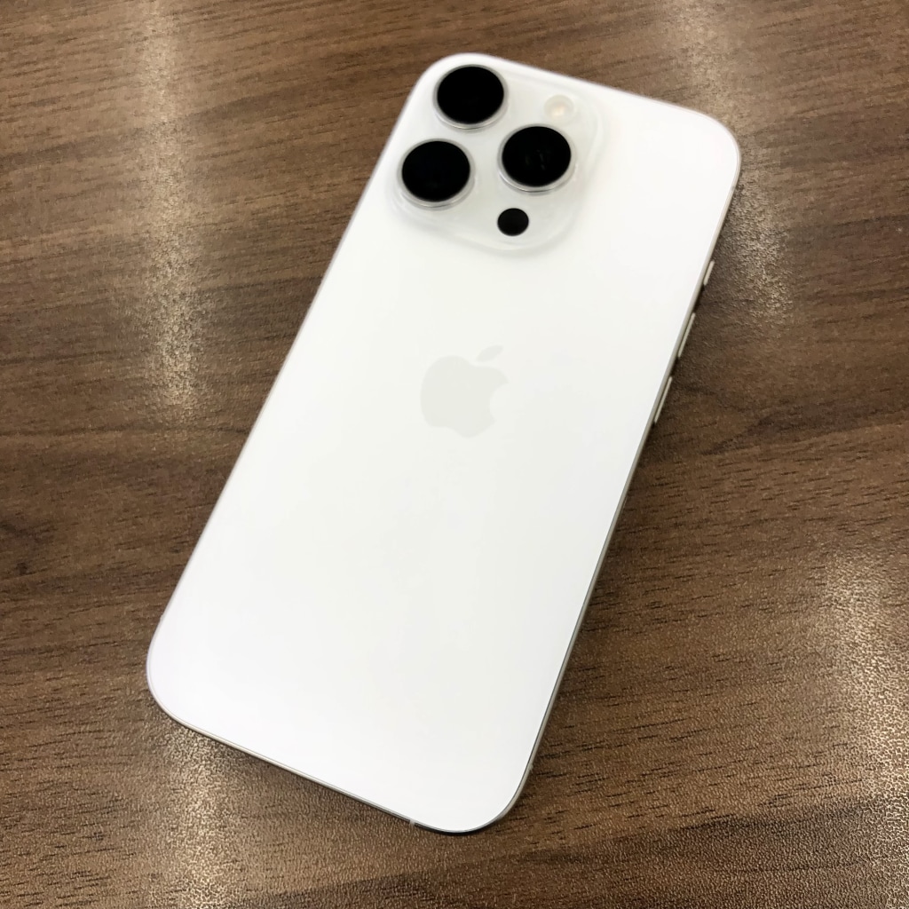 国内版SIMフリー iPhone16Pro 128GB ホワイトチタニウム MYMW3J/A
