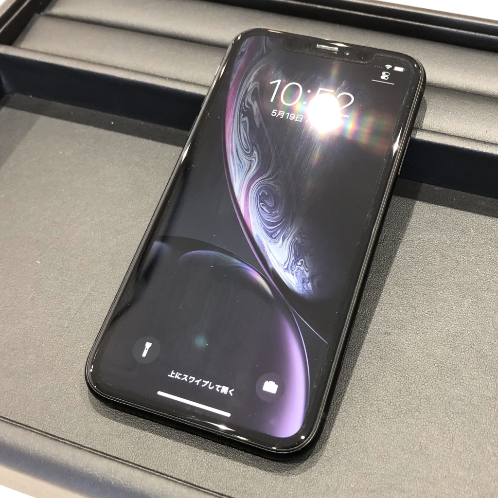 SIMロック解除(au) iPhoneXR 64GB ブラック MT002J/A