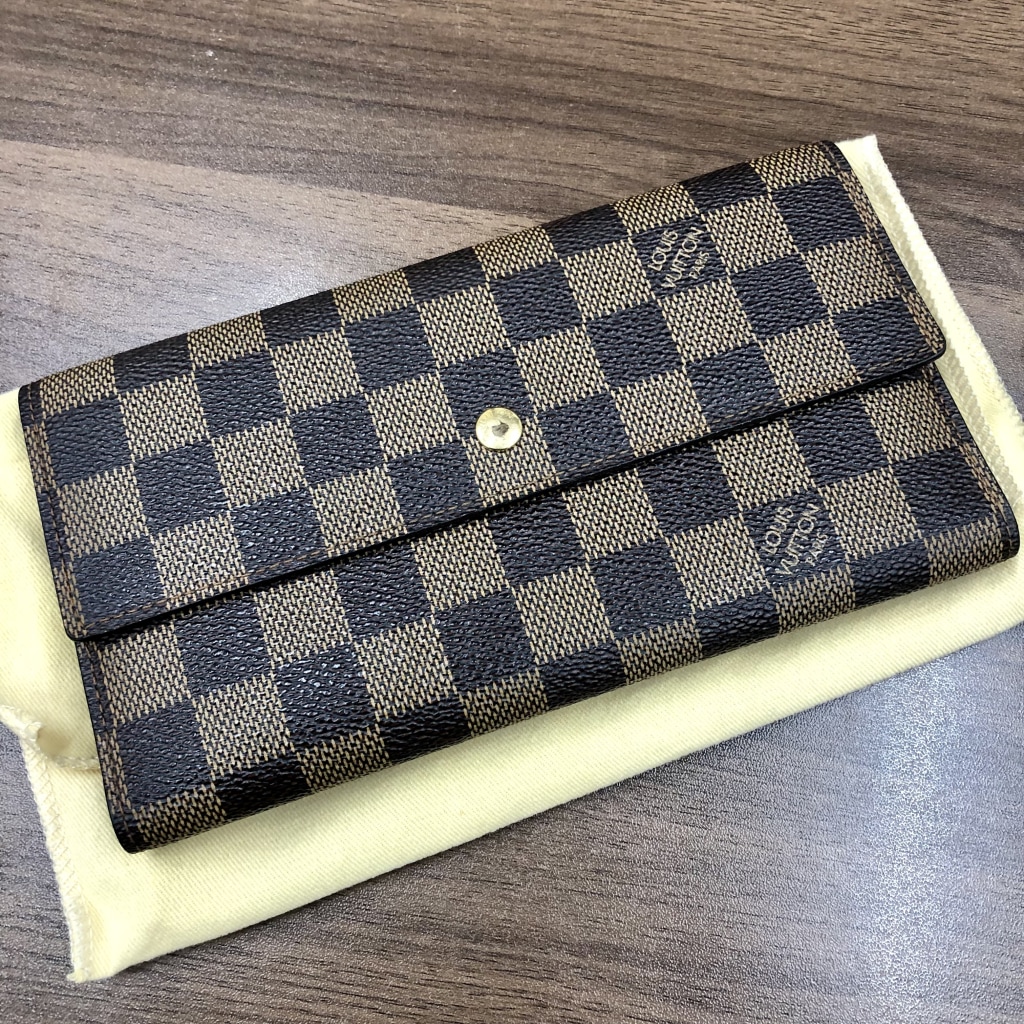 ルイヴィトン ダミエ ポルト トレゾール インターナショナル N61215