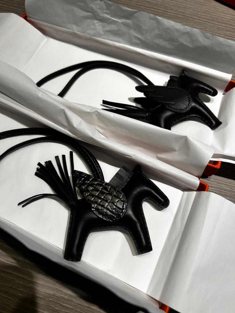 HERMES エルメス ロデオチャームPM ペガサス