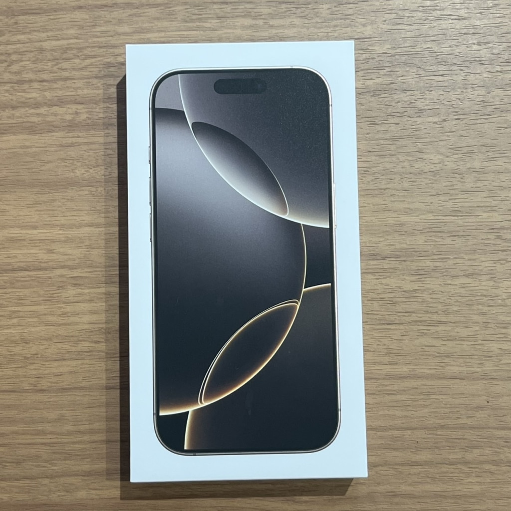 国内版SIMフリー iPhone16ProMax 512GB ナチュラルチタニウム MYMY3J/A