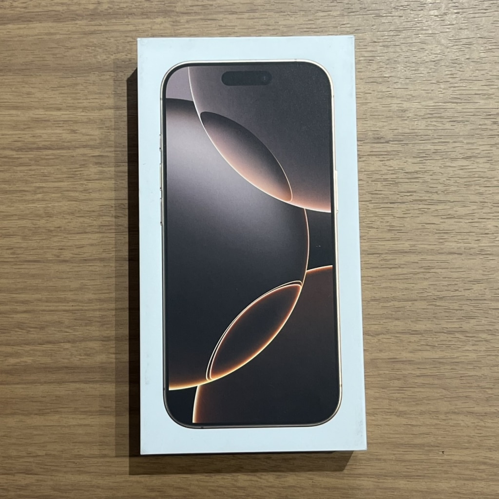 国内版SIMフリー iPhone16 Pro 128GB デザートチタニウム MYMX3J/A