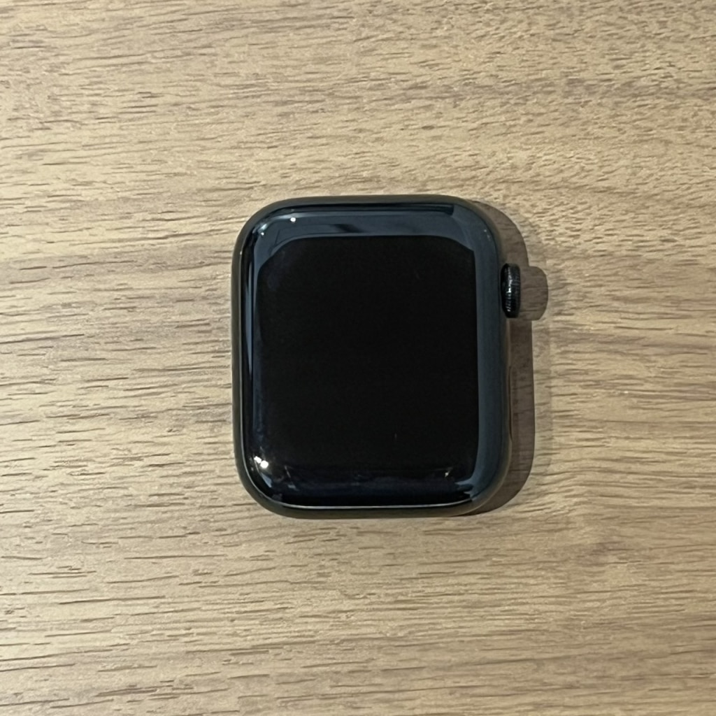 AppleWatch Series4 Cellular 44mm スペースブラックステンレススチール/ブラックスポーツバンド MTX22J/A